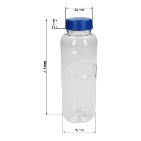 Trinkflasche Carve "Refresh", 700 ml trend-blau PS