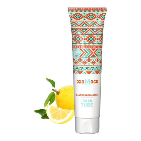 100 ml Tube - Handreinigungsgel (alk.) Weiß | ohne Werbeanbringung