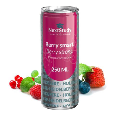 Iso Drink Red Berries 4C Digital Druck glänzend | Folie(Fullbody transp.) glzd