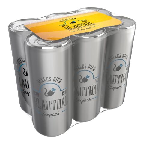 Bier, Sixpack 4C Digital Druck matt | Folienetikett(Fullbody transp)