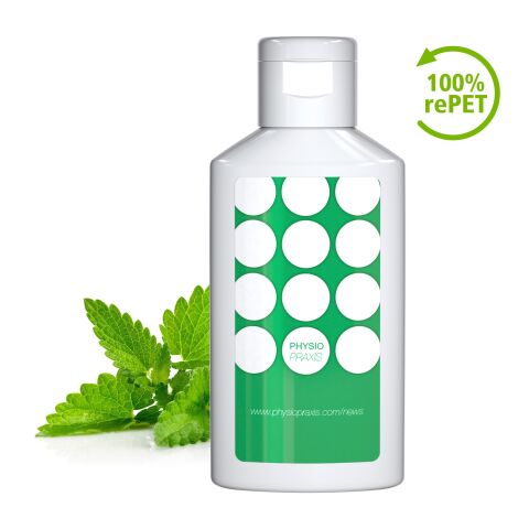 50 ml Flasche - Sportgel - Body Label Weiß | ohne Werbeanbringung