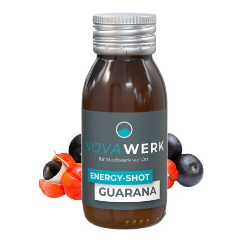 60 ml Energy-Shot "Guarana" ohne Werbeanbringung