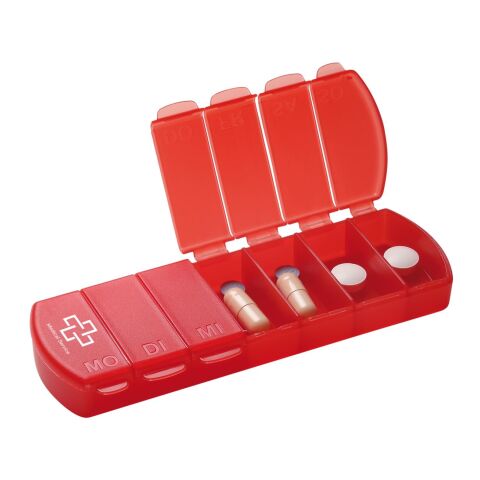 Aufbewahrungsdose &quot;Seven Days&quot; transparent milchig | ohne Werbeanbringung | Nicht verfügbar | Nicht verfügbar