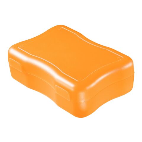 Brotzeitdose &quot;Wave&quot;, groß weiß | ohne Werbeanbringung | Nicht verfügbar | Nicht verfügbar