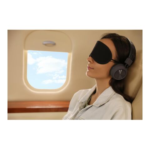 Augenmaske "Relax" schwarz | ohne Werbeanbringung | Nicht verfügbar | Nicht verfügbar