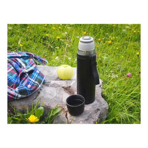 Isolierflasche "Nevada" schwarz | ohne Werbeanbringung | Nicht verfügbar | Nicht verfügbar