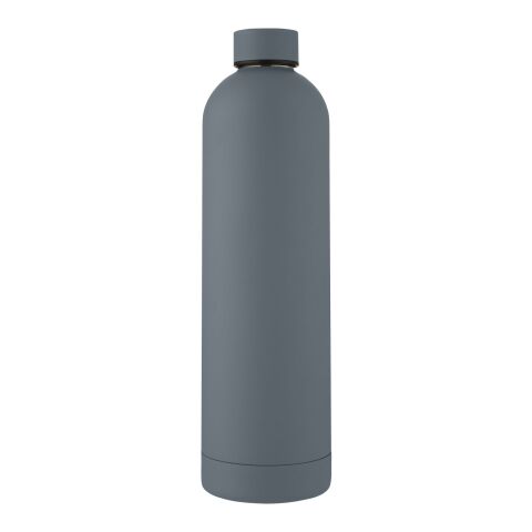 Spring 1 l Kupfer-Vakuum Isolierflasche Standard | dunkelgrau | ohne Werbeanbringung | Nicht verfügbar | Nicht verfügbar