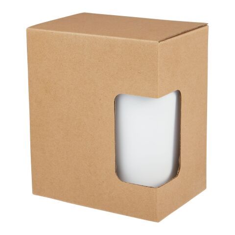 Nordia 400 ml doppelwandiger Becher aus Recyclingmaterial Standard | transparent klar | ohne Werbeanbringung | Nicht verfügbar | Nicht verfügbar