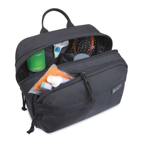 Renew AWARE™ rPET Kosmetiktasche schwarz | ohne Werbeanbringung | Nicht verfügbar | Nicht verfügbar