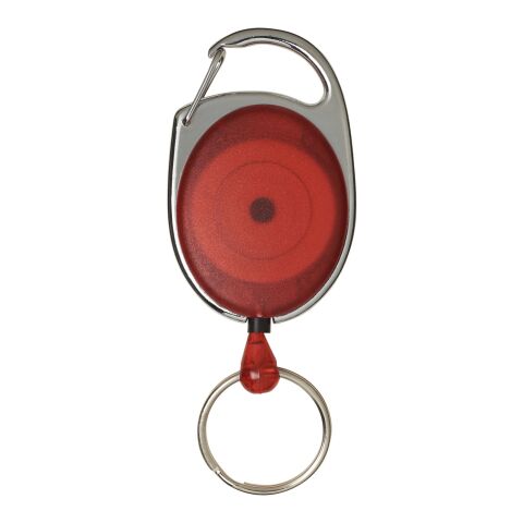Gerlos Schlüsselkette mit Rollerclip Standard | rot | ohne Werbeanbringung | Nicht verfügbar | Nicht verfügbar | Nicht verfügbar
