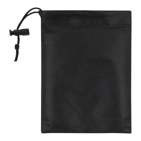 Lucas RPET Sporthandtuch 50 × 100 cm schwarz