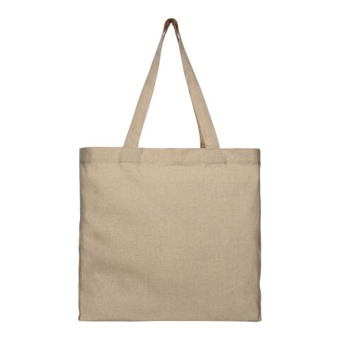 Pheebs Tragetasche mit Zwickel aus recycelter Baumwolle, 210 g/m2 Standard | heather natur | ohne Werbeanbringung | Nicht verfügbar | Nicht verfügbar | Nicht verfügbar