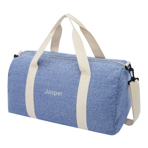Pheebs 210 g/m² recycelte Reisetasche Standard | heather navy | ohne Werbeanbringung | Nicht verfügbar | Nicht verfügbar | Nicht verfügbar