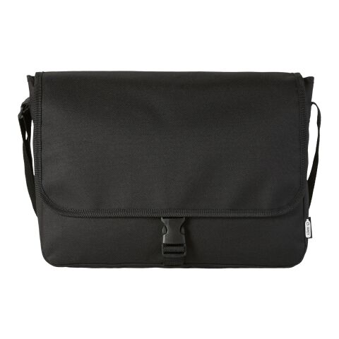 Omaha rPET Schultertasche schwarz | ohne Werbeanbringung | Nicht verfügbar | Nicht verfügbar | Nicht verfügbar