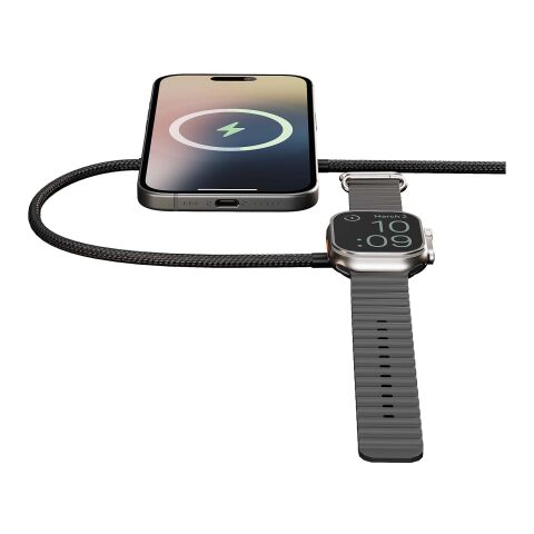 Zens Pro 2 15 W duales Ladekabel Standard | schwarz | ohne Werbeanbringung | Nicht verfügbar | Nicht verfügbar