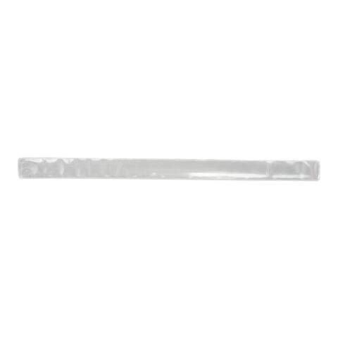 Lynne 34 cm reflektierendes Sicherheits-Schnapparmband Standard | weiß | ohne Werbeanbringung | Nicht verfügbar | Nicht verfügbar