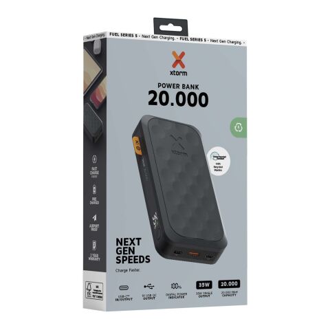 Xtorm FS520 Fuel-Serie 20.000 mAh 35 W Powerbank Standard | transparent schwarz | ohne Werbeanbringung | Nicht verfügbar | Nicht verfügbar