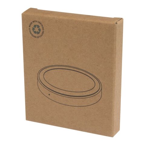 Freal 15W Kabelloses Ladepad aus recyceltem Kunststoff Standard | weiß | ohne Werbeanbringung | Nicht verfügbar | Nicht verfügbar