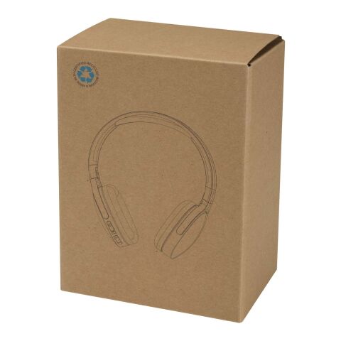 Ancha Over-Ear Wireless Bluetooth® Headset aus recyceltem Kunststoff Standard | schwarz | ohne Werbeanbringung | Nicht verfügbar | Nicht verfügbar
