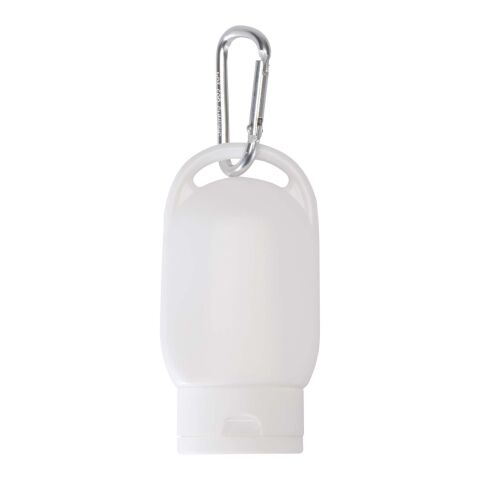 Rosie LSF 30 Sonnencreme mit Karabiner Standard | weiss | ohne Werbeanbringung | Nicht verfügbar | Nicht verfügbar