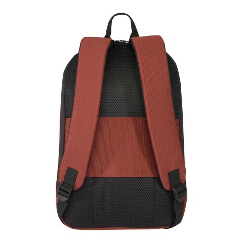 Luma 15&quot; GRS Laptop-Rucksack aus recyceltem Material mit Diebstahlschutz 10L Standard | Brick | ohne Werbeanbringung | Nicht verfügbar | Nicht verfügbar