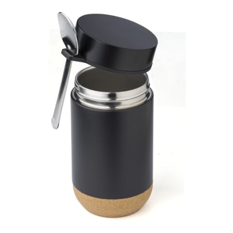 Doppelwandiger Essensbehälter Nash Silber | ohne Werbeanbringung | Nicht verfügbar | Nicht verfügbar