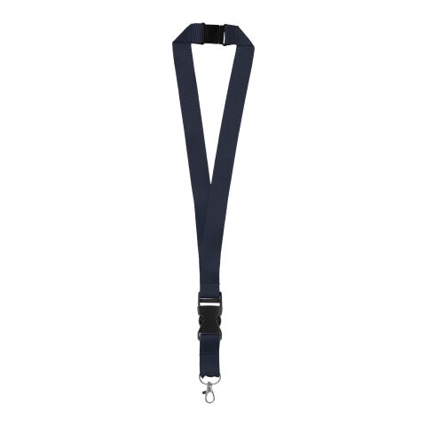 Yogi Lanyard mit abnehmbarer Schnalle Priority | navy | 1-farbiger Transferdruck | beide Bänder gleiche Logo-Ausrichtung | 280 mm x 19 mm | Nicht verfügbar
