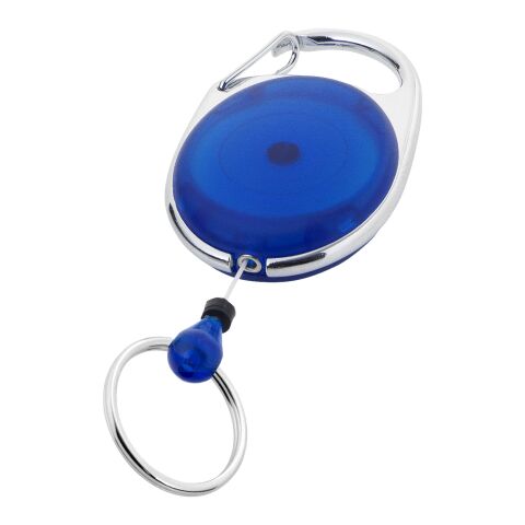 Gerlos Schlüsselkette mit Rollerclip Standard | blau | ohne Werbeanbringung | Nicht verfügbar | Nicht verfügbar | Nicht verfügbar