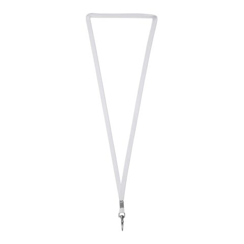 Ava Schlauchförmiges Sublimation Lanyard weiss | ohne Werbeanbringung | Nicht verfügbar | Nicht verfügbar