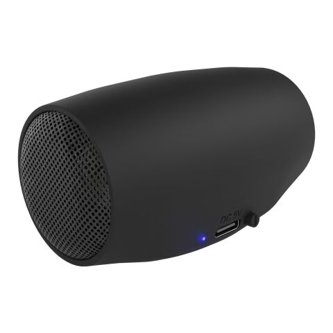 SCX.design S49 2 x 3 Watt Mini-Lautsprecher mit Leuchtlogo schwarz | ohne Werbeanbringung | Nicht verfügbar | Nicht verfügbar