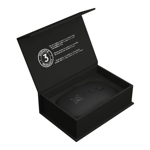 SCX.design O22 antibakterielle, kabellose Funkmaus mit Leuchtlogo schwarz | ohne Werbeanbringung | Nicht verfügbar | Nicht verfügbar