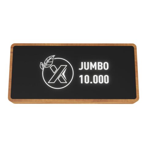 SCX.design P46 10.000 mAh wireless Powerbank aus Holz braun | ohne Werbeanbringung | Nicht verfügbar | Nicht verfügbar