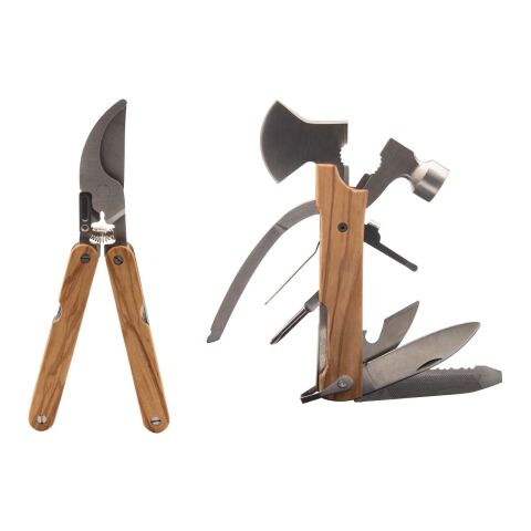 SCX.design T32 Multitool Set aus Holz hellbraun | ohne Werbeanbringung | Nicht verfügbar | Nicht verfügbar