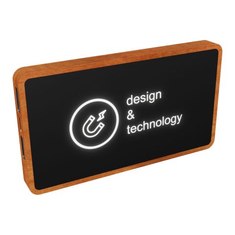 SCX.design P39 5000 mAh 5W magnetische kabellose Powerbank holz | ohne Werbeanbringung | Nicht verfügbar | Nicht verfügbar