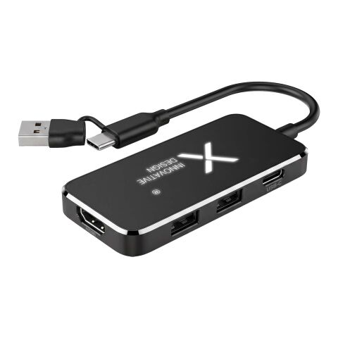 SCX.design H22 7-in-1 USB-Hub schwarz