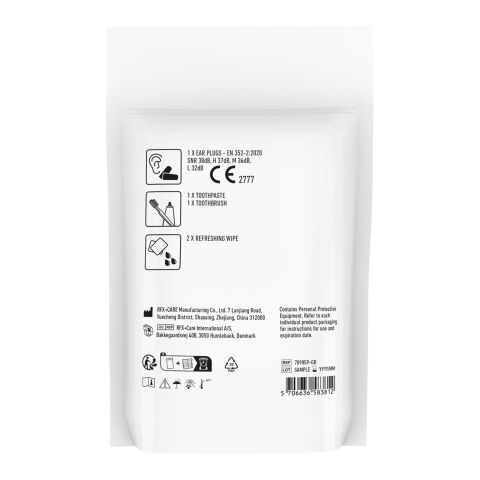 MiniKit Flugzeug in Papierhülle weiß | ohne Werbeanbringung | Nicht verfügbar | Nicht verfügbar