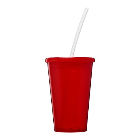 Stadion 350 ml doppelwandiger Becher rot | ohne Werbeanbringung | Nicht verfügbar | Nicht verfügbar