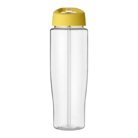 H2O Tempo® 700 ml Sportflasche mit Ausgussdeckel transparent klar-gelb | ohne Werbeanbringung | Nicht verfügbar | Nicht verfügbar