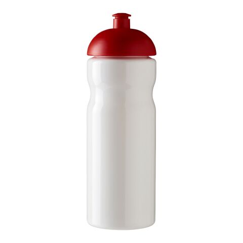 H2O Base® 650 ml Sportflasche mit Stülpdeckel weiss-rot | ohne Werbeanbringung | Nicht verfügbar | Nicht verfügbar