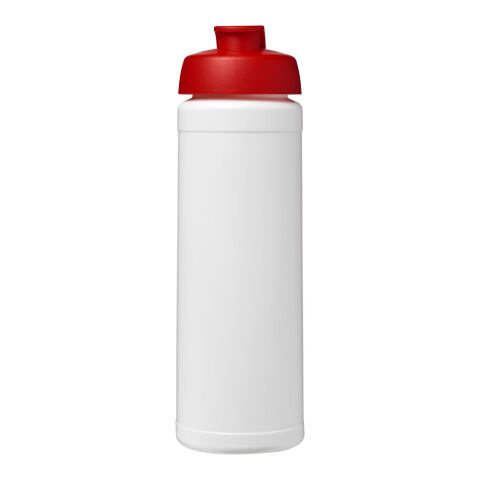 Baseline® Plus 750 ml Flasche mit Klappdeckel weiss-rot | ohne Werbeanbringung | Nicht verfügbar | Nicht verfügbar