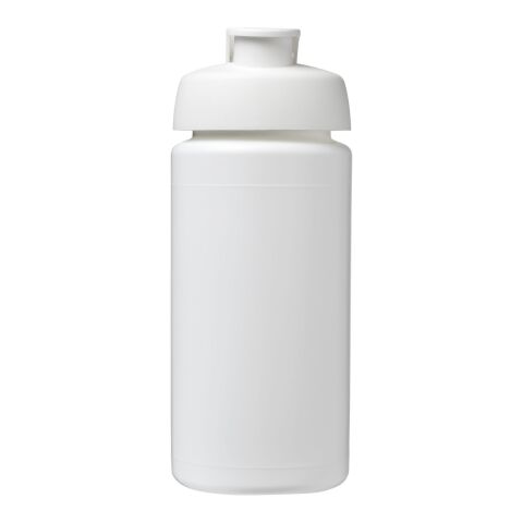 Baseline® Plus grip 500 ml Sportflasche mit Klappdeckel weiß | ohne Werbeanbringung | Nicht verfügbar | Nicht verfügbar