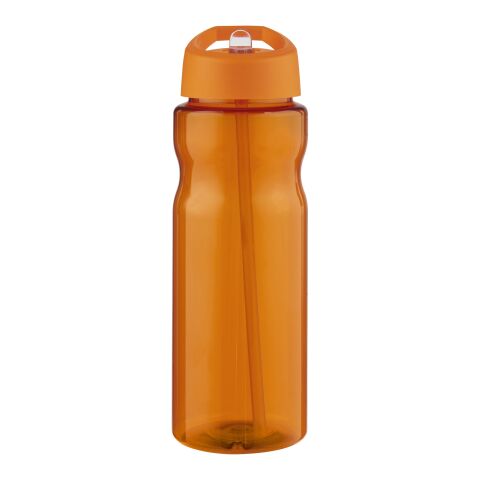 H2O Eco 650 ml Sportflasche mit Ausgussdeckel orange-orange | ohne Werbeanbringung | Nicht verfügbar | Nicht verfügbar