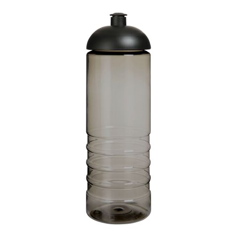 H2O Active® Eco Treble 750 ml Sportflasche mit Push-Pull-Tülle kohle-schwarz | Digitaldruck | rundum | 230 mm x 78 mm