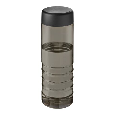 H2O Active® Eco Treble 750 ml Sportflasche mit Drehdeckel charcoal-schwarz | ohne Werbeanbringung | Nicht verfügbar | Nicht verfügbar