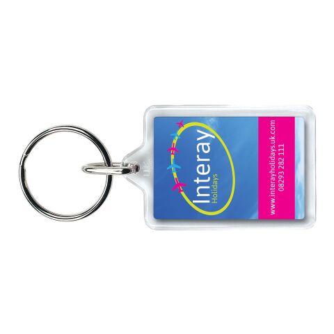 Midi kompakter Kunststoff-Schlüsselanhänger weiß | ohne Werbeanbringung | Nicht verfügbar | Nicht verfügbar