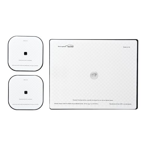 Brite-Mat® Mousepad- und Untersetzer-Set Combo 3 schwarz | ohne Werbeanbringung | Nicht verfügbar | Nicht verfügbar