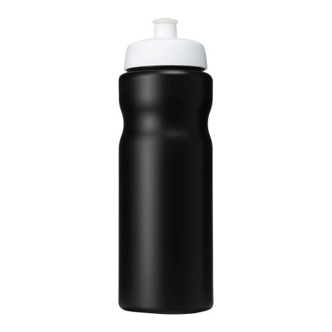 Baseline® Plus 650 ml Sportflasche mit Push-Pull-Tülle schwarz-weiss | ohne Werbeanbringung | Nicht verfügbar | Nicht verfügbar