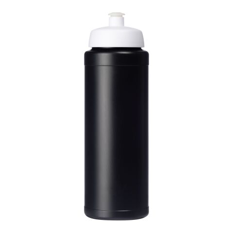 Baseline® Plus grip 750 ml Sportflasche mit Sportdeckel schwarz-weiss | ohne Werbeanbringung | Nicht verfügbar | Nicht verfügbar