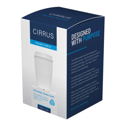 Cirrus 350 ml Becher weiss | ohne Werbeanbringung | Nicht verfügbar | Nicht verfügbar