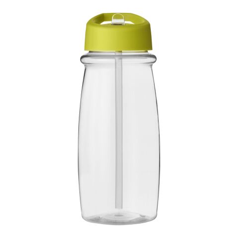 H2O Pulse 600 ml Sportflasche mit Ausgussdeckel transparent-limone | ohne Werbeanbringung | Nicht verfügbar | Nicht verfügbar
